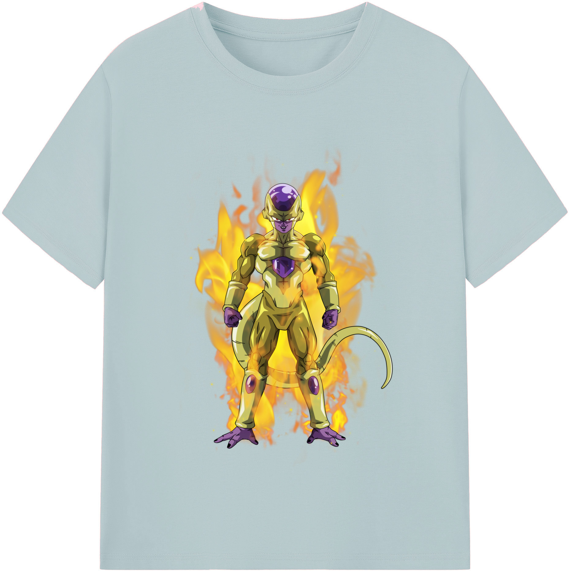 （画像用） ドラゴンボール フリーザ DRAGON BALL Frieza 綿100％半袖Tシャツ（フロントプリント）
